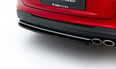 Тюнинг накладка на задний бампер Hyundai I30 N-Line Wagon Mk3 рестайл вар. 1 фото