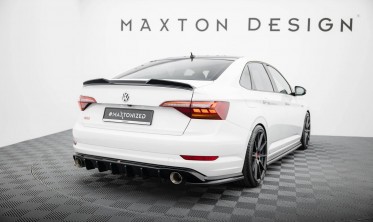 Тюнинг диффузор на задний бампер Volkswagen Jetta GLI Mk7 фото