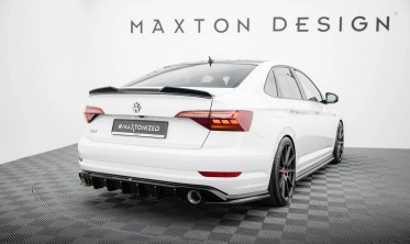 Боковые накладки на задний бампер Volkswagen Jetta GLI Mk7 фото