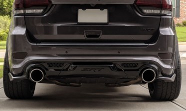 Элероны заднего бампера Jeep grand cherokee wk 2 (2014-2021) srt фото