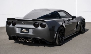 Диффузор заднего бампера Chevrolet Corvette C6 (2005-2013) фото