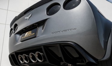 Диффузор заднего бампера Chevrolet Corvette C6 (2005-2013) фото