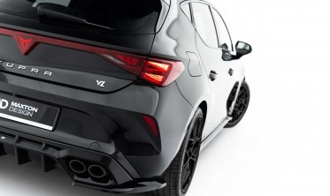 Тюнинг элероны на задний бампер Cupra Leon Hatchback Mk1 рест. вар. 2 фото