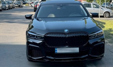 Тюнінговий дифузор під передній бампер BMW 7 G11 M-пакет рестайл вер. 2 фото