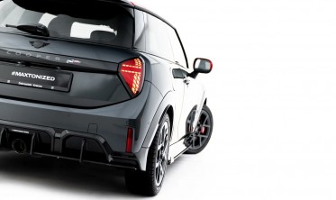 Тюнинг диффузор (накладка) на задний бампер Mini Cooper F66 JCW Street Pro фото