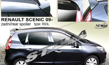 спойлер кришки багажника Renault Scenic MK3 фото