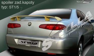 спойлер багажника на ніжках Alfa Romeo 166 фото