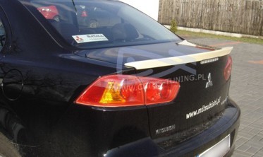 Спойлер/ліпспойлер Mitsubishi Lancer X (Польща) фото