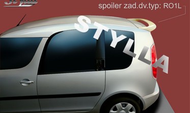 спойлер задней двери Skoda Roomster фото