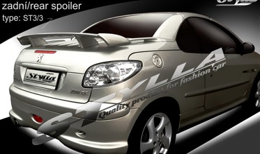 спойлер багажника Peugeot 206 CC coupe/cabrio фото