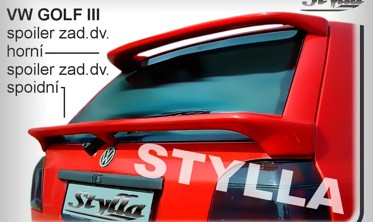 спойлер Volkswagen Golf III хетчбек нижний фото