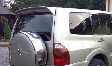 Спойлер Mitsubishi Pajero Wagon III/IV фото