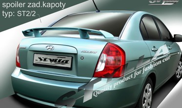 спойлер кришки багажника Hyundai Accent sedan фото