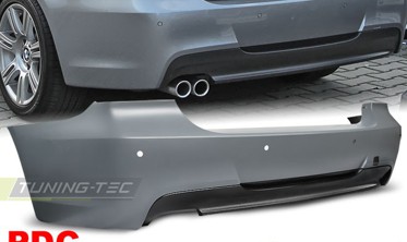 Бампер задній M-sport BMW E90 2009-2011 з вирізами під парктроніки фото