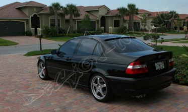 бленда заднего стекла BMW 3 E46 седан фото