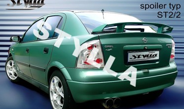 спойлер на ножках Opel Astra G хетчбек фото
