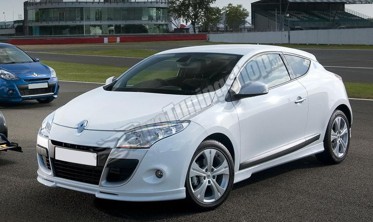 накладка переднего бампера Renault Megane III фото