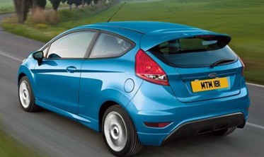 спойлер Ford Fiesta MK7 реплика ST фото