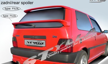 спойлер Fiat Uno Logo MK2 нижній фото