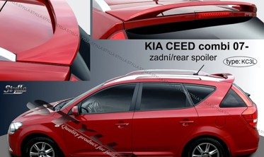 спойлер Kia Ceed combi (2007-...) Stylla фото