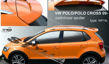 спойлер Volkswagen Polo 6R, 6C (2009-...) фото