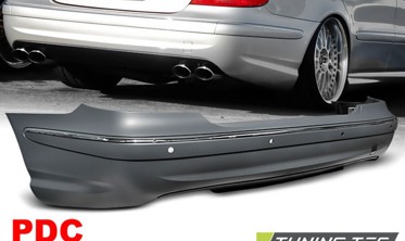 бампер задній Mercedes E W211 рест. стиль AMG E63 фото