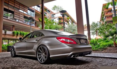 Спойлер кришки багажника Mercedes CLS W218 AMG фото