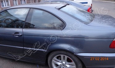 бленда на стекло BMW 3 E46 Coupe с вырезом под стоп фото