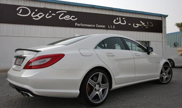 Спойлер кришки багажника Mercedes CLS W218 AMG фото