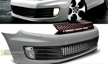 бампер передний VW Golf 6 в стиле GTI фото