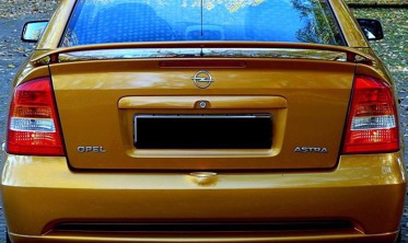 спойлер на ніжках Opel Astra G седан/купе фото