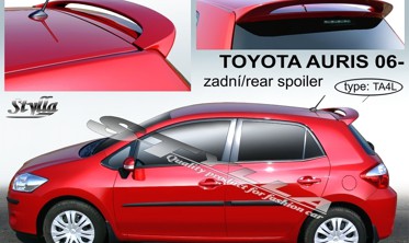 спойлер крышки багажника Toyota Auris MK1 фото