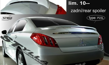 спойлер багажника Peugeot 508 седан MK1 фото