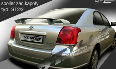 спойлер высокий Toyota Avensis MK2 фото
