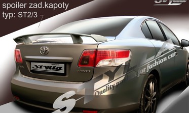 спойлер Toyota Avensis sedan (2009-...) високий фото