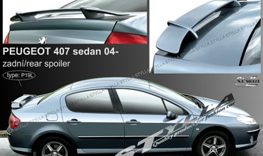 спойлер багажника Peugeot 407 sedan фото