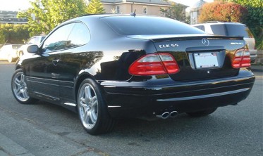 Cпойлер багажника Mercedes CLK W208 фото