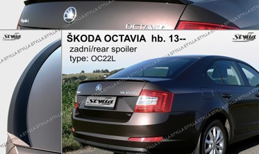 спойлер прилегающий Skoda Octavia III (Stylla) фото