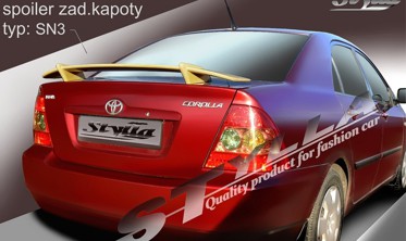 спойлер на ножках Toyota Corolla sedan (2002-2007) фото