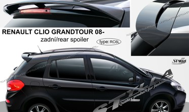 спойлер Renault Clio Grandtour MK3 (2008-...) фото