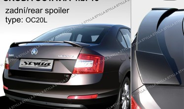 спойлер Skoda Octavia A7 (Stylla) ver.2 фото