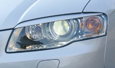 Реснички (накладки на фары) Audi A4 B7 фото