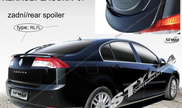 спойлер багажника Renault Laguna MK3 (2007-...) фото