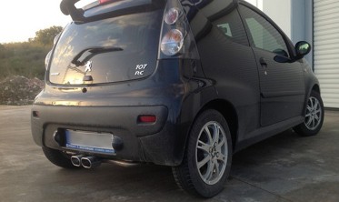 cпойлер Citroen C1 / Peugeot 107 на ніжках фото
