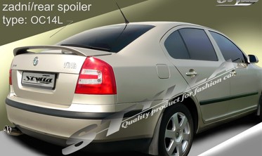 спойлер багажника Skoda Octavia II вариант 2 фото