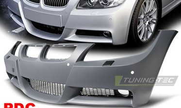 Бампер передній BMW 3 E90, Е91 з вирізами під парктроніки M-pakiet фото