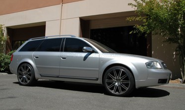 Накладки на двери Audi A6 (С5) стиль RS6 фото