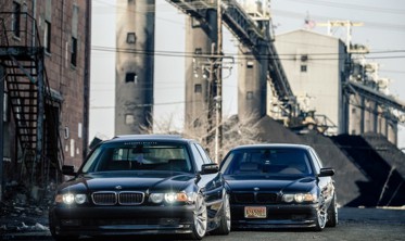 Накладка переднього бампера BMW E38 стиль Alpina фото