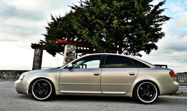 Накладки на двери Audi A6 (С5) стиль RS6 фото