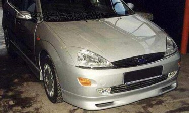 реснички на фары Ford Focus MKI (треугольники) фото